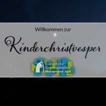 Kinderchristvesper mit Krippenspiel