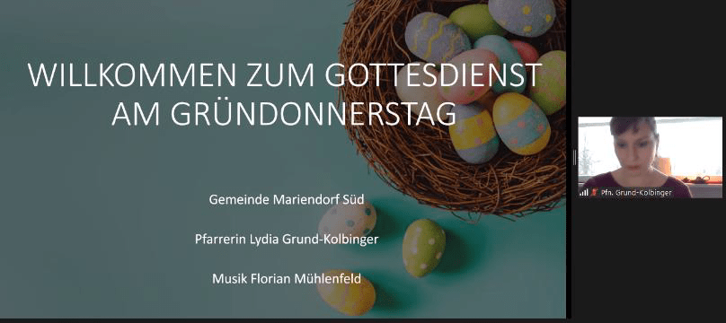 Das war Ostern – diesmal per Zoom