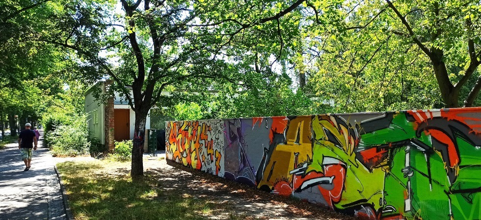 Legale Graffiti-Wand