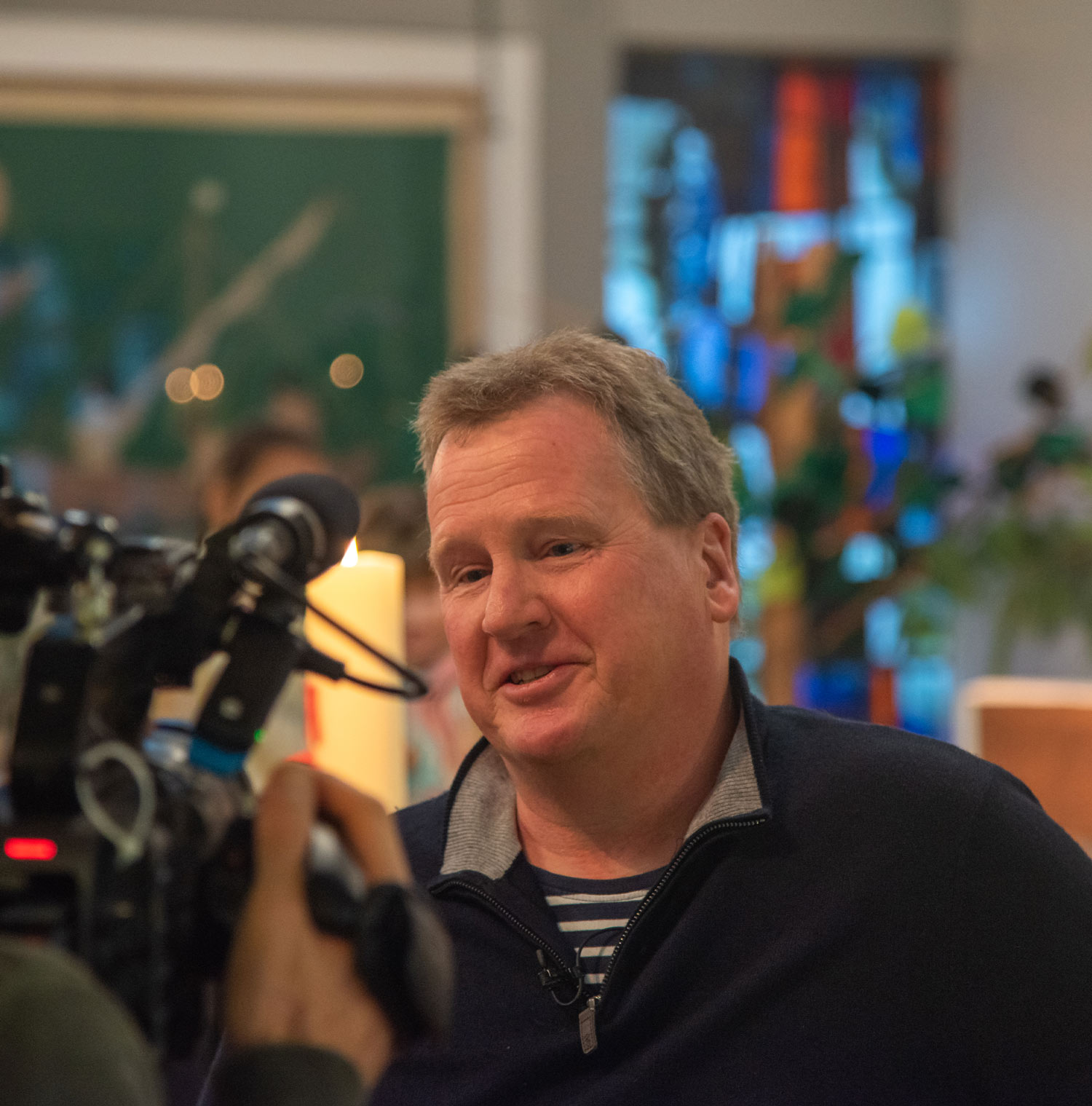 Interview RBB mit Beiratsvorsitzendem Bernd Kaiser