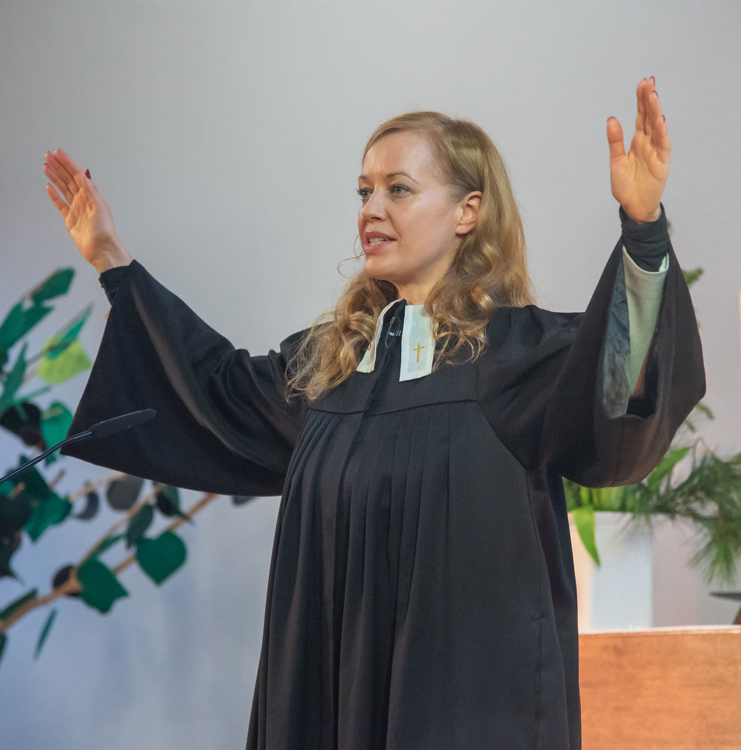 Pfarrerin Marika David Segnung