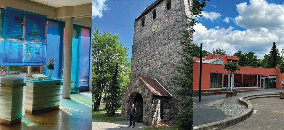 Collage aus Bildern der Gemeinde Marienfelde